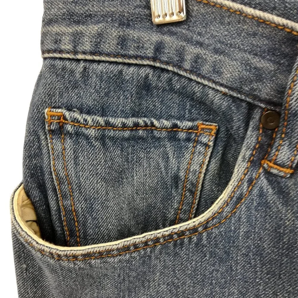 Roark Hwy 133 Slim Straight Fit Stretch Jeans Size 35 x 30 Medium Wash 5 Pocket